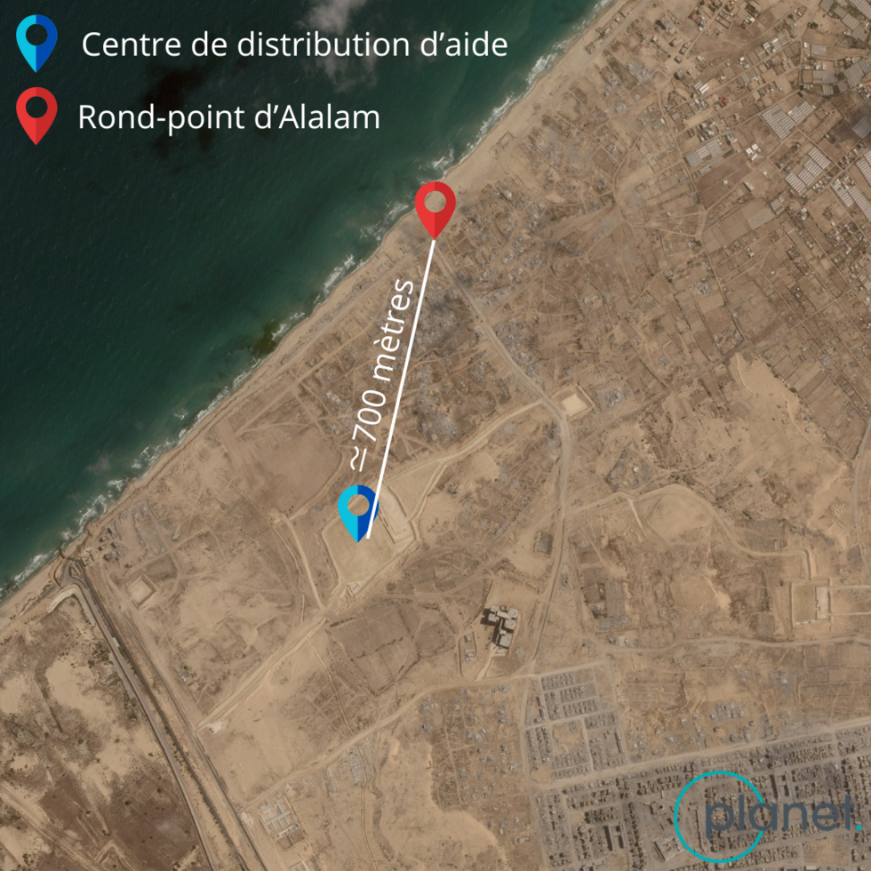 Distribution d'aide humanitaire du 1er juin à Rafah : retour sur une journée de chaos Distribution d'aide humanitaire du 1er juin à Rafah : retour sur une journée de chaos