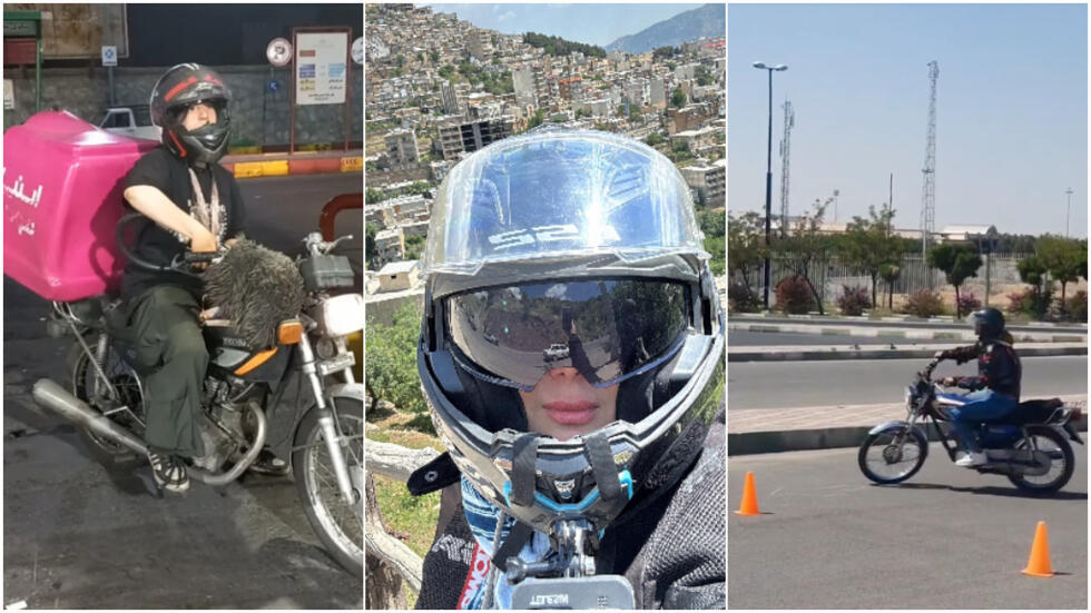 Du job quotidien au road-trip, la moto, nouveau vecteur de l'émancipation des Iraniennes