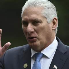 Le président cubain Miguel Diaz-Canel visé par des sanctions américaines inédites Le président cubain Miguel Diaz-Canel visé par des sanctions américaines inédites