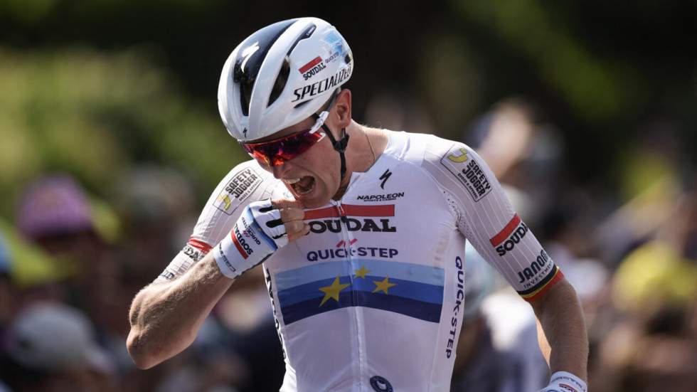 Tour de France : Tim Merlier remporte la 9e étape au sprint, Pogacar reste en jaune Tour de France : Tim Merlier remporte la 9e étape au sprint, Pogacar reste en jaune