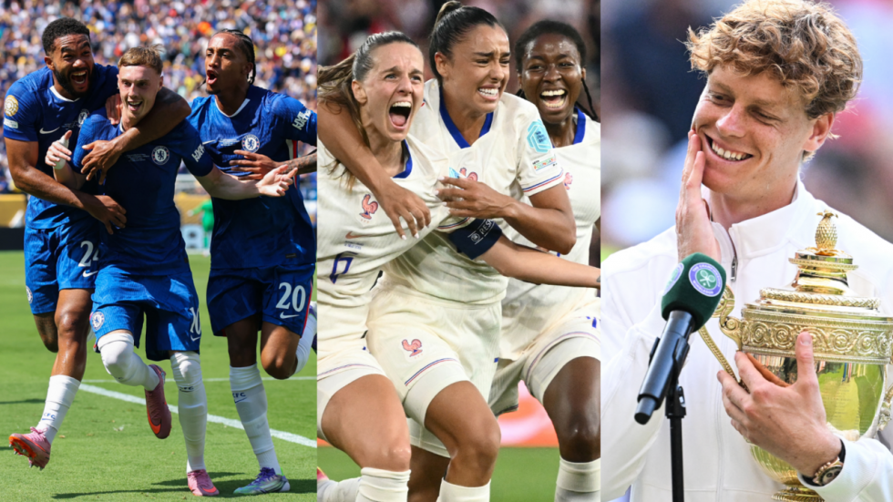 PSG battu par Chelsea, les Bleues en quarts, Sinner sacré à Wimbledon : les infos sport du week-end PSG battu par Chelsea, les Bleues en quarts, Sinner sacré à Wimbledon : les infos sport du week-end