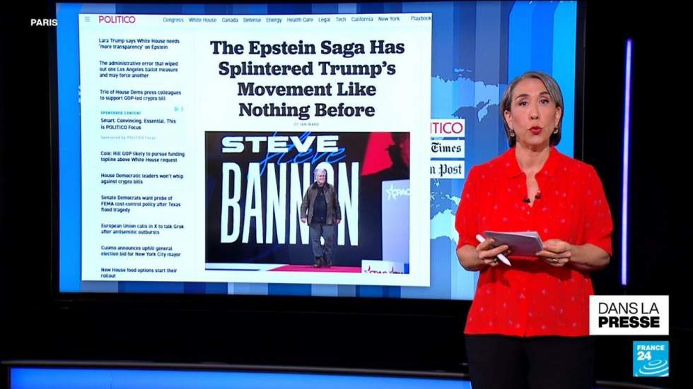 "Dossier Epstein" : quand Trump renie une théorie du complot au cœur du trumpisme "Dossier Epstein" : quand Trump renie une théorie du complot au cœur du trumpisme