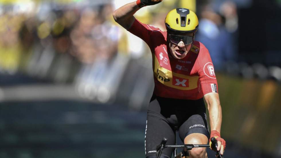 Tour de France : Abrahamsen remporte la 11e étape à Toulouse, frayeur pour Pogacar Tour de France : Abrahamsen remporte la 11e étape à Toulouse, frayeur pour Pogacar