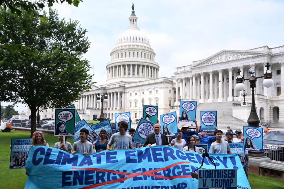 Changement climatique : de jeunes Américains attaquent l'administration Trump en justice