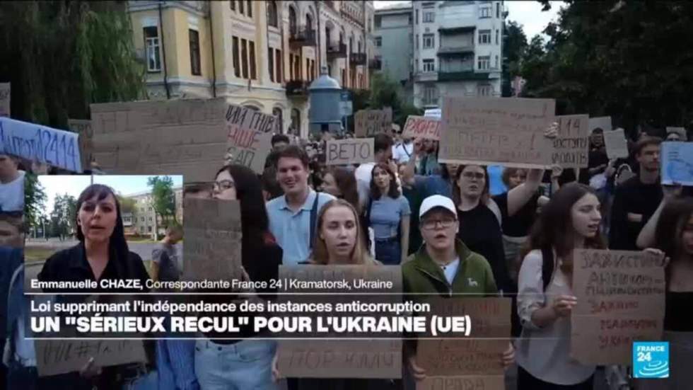 Corruption en Ukraine : Volodymyr Zelensky sème le trouble Corruption en Ukraine : Volodymyr Zelensky sème le trouble