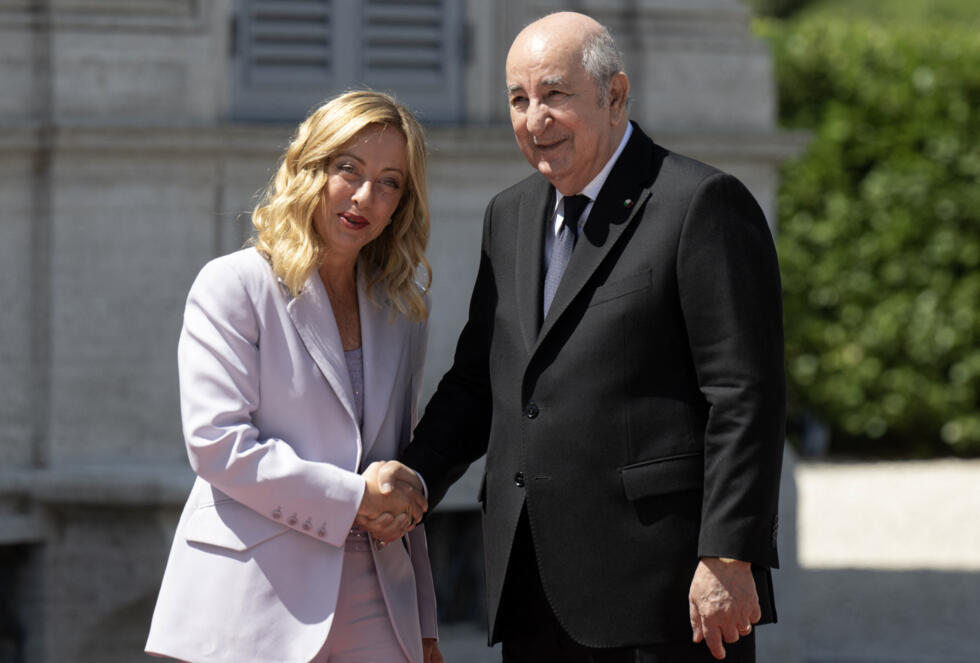 Sommet Italie - Algérie : Meloni et Tebboune affichent leur entente cordiale Sommet Italie - Algérie : Meloni et Tebboune affichent leur entente cordiale