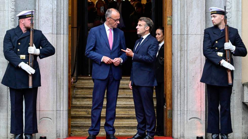 Droits de douanes : Merz et Macron évoquent "des décisions" entre l'UE et les États-Unis Droits de douanes : Merz et Macron évoquent "des décisions" entre l'UE et les États-Unis