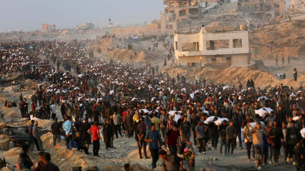 Israël : le "transfert" des Palestiniens hors de la bande de Gaza, un fantasme devenu projet Israël : le "transfert" des Palestiniens hors de la bande de Gaza, un fantasme devenu projet