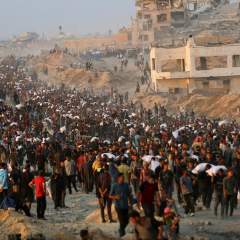 Israël : le "transfert" des Palestiniens hors de la bande de Gaza, un fantasme devenu projet Israël : le "transfert" des Palestiniens hors de la bande de Gaza, un fantasme devenu projet