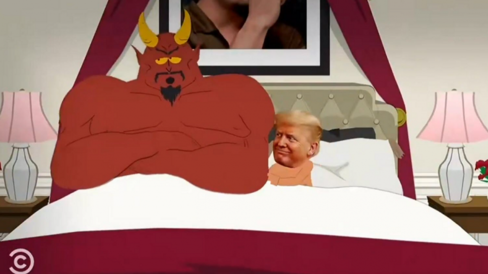 La série South Park se paye "le dictateur Trump" et franchit un cap dans la satire politique La série South Park se paye "le dictateur Trump" et franchit un cap dans la satire politique