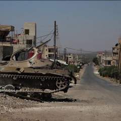 Exclusif : Soueïda, ville syrienne meurtrie par les combats entre Druzes et Bédouins Exclusif : Soueïda, ville syrienne meurtrie par les combats entre Druzes et Bédouins