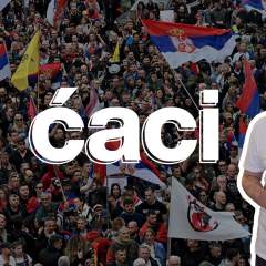 Manifestations en Serbie : "ćaci" ou la bataille politique autour d'une faute d'orthographe Manifestations en Serbie : "ćaci" ou la bataille politique autour d'une faute d'orthographe