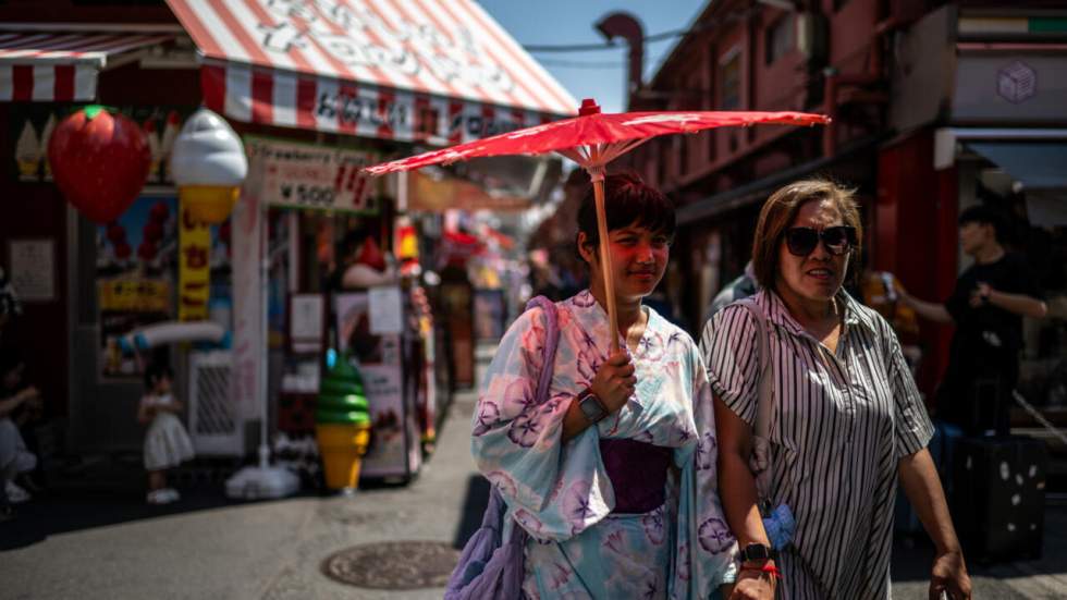 Le Japon enregistre un nouveau record de chaleur pour un mois de juillet