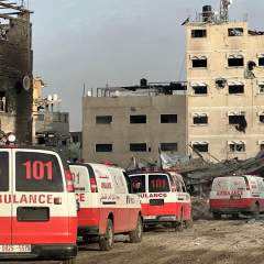 Guerre à Gaza : un employé du Croissant-Rouge palestinien tué dans une frappe israélienne Guerre à Gaza : un employé du Croissant-Rouge palestinien tué dans une frappe israélienne