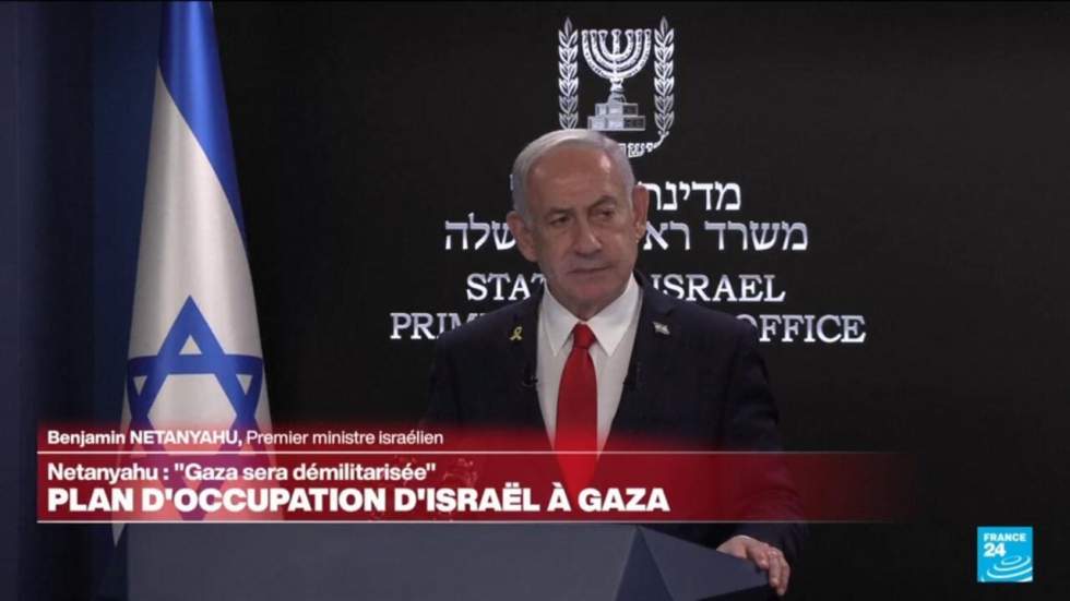 Israël : Benjamin Netanyahu défend son plan de conquête de la ville de Gaza