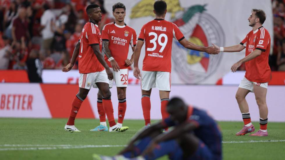 Tour préliminaire de Ligue des champions : Nice n'a pas fait le poids face à Benfica