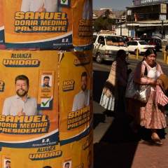 La Bolivie élit son président sur fond de crise économique et de gauche en perdition La Bolivie élit son président sur fond de crise économique et de gauche en perdition
