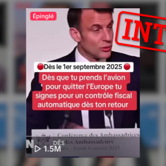 Non, partir en vacances hors UE n’expose pas les Français à un contrôle fiscal Non, partir en vacances hors UE n’expose pas les Français à un contrôle fiscal
