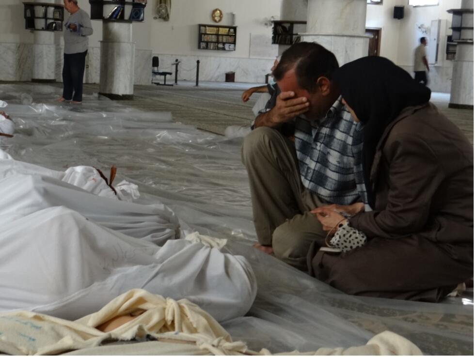 Diaa al-Din Samout, le photographe syrien qui a saisi l'horreur du gaz jaune dans la Ghouta Diaa al-Din Samout, le photographe syrien qui a saisi l'horreur du gaz jaune dans la Ghouta