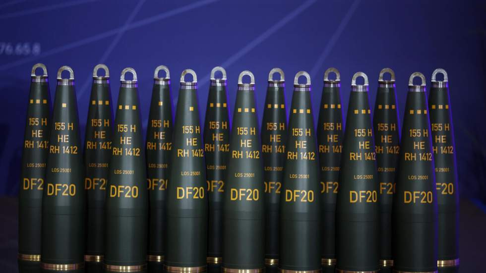Réarmement : l'Allemagne inaugure la future plus grande usine de munitions d'Europe