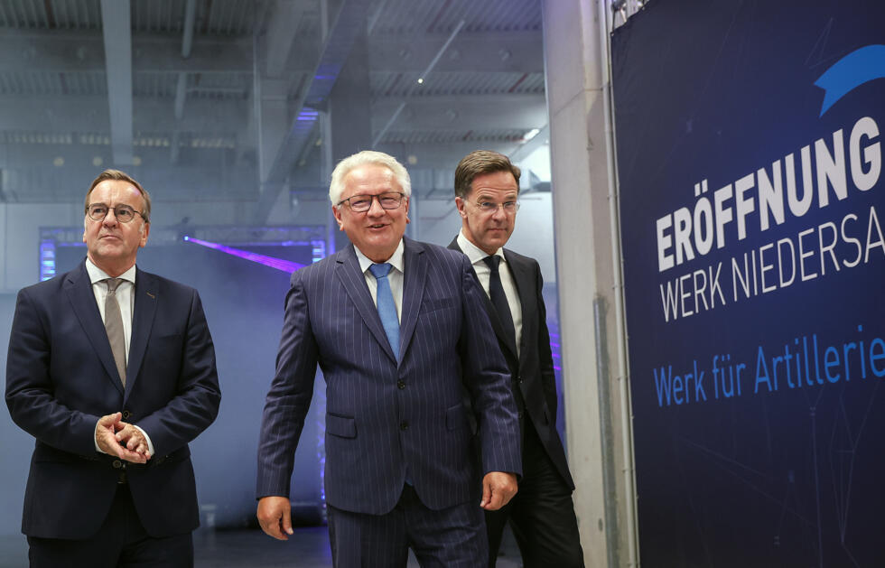Réarmement : l'Allemagne inaugure la future plus grande usine de munitions d'Europe