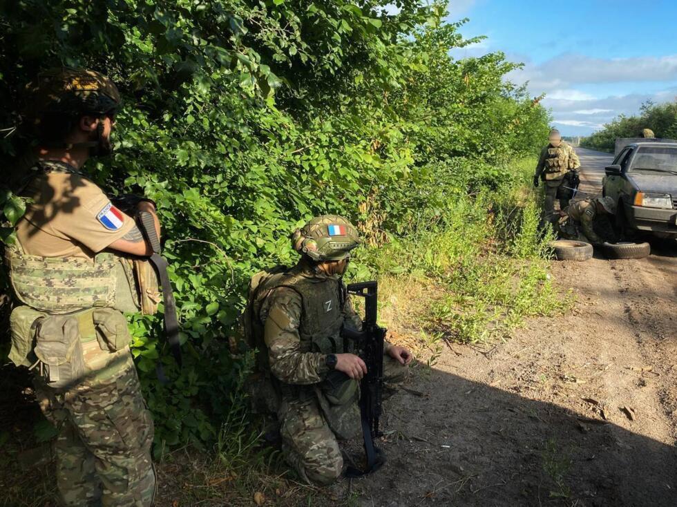 Les soldats français de Poutine : beaucoup de bruit pour une poignée de combattants Les soldats français de Poutine : beaucoup de bruit pour une poignée de combattants