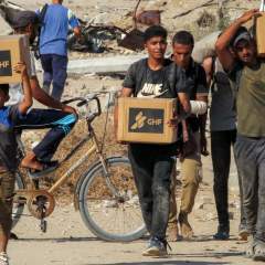Des "disparitions forcées" de Palestiniens sur des sites d'aide à Gaza, la GHF dément Des "disparitions forcées" de Palestiniens sur des sites d'aide à Gaza, la GHF dément