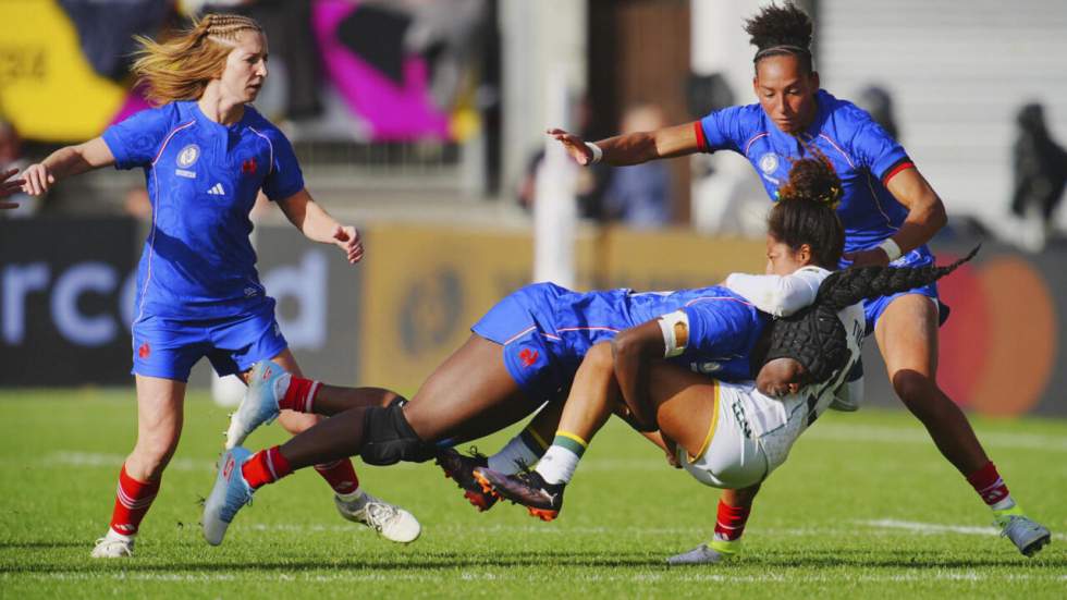 Rugby : les Françaises en quarts de finale du Mondial après une victoire écrasante face au Brésil Rugby : les Françaises en quarts de finale du Mondial après une victoire écrasante face au Brésil