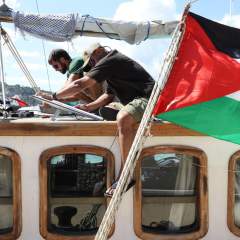 La flottille pour Gaza contrainte à faire demi-tour en raison de la météo La flottille pour Gaza contrainte à faire demi-tour en raison de la météo