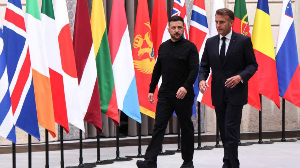 En direct : suivez la conférence de presse d'Emmanuel Macron et Volodymyr Zelensky