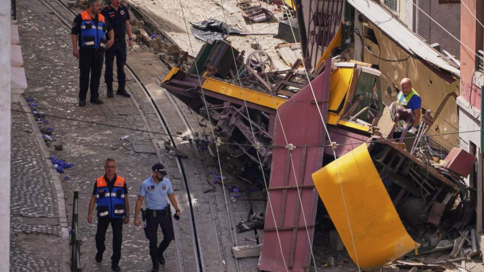 Déraillement d'un funiculaire à Lisbonne : une Française est morte dans l'accident Déraillement d'un funiculaire à Lisbonne : une Française est morte dans l'accident