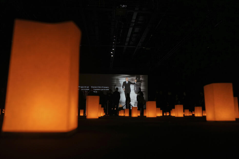 En images : derniers hommages au célèbre couturier Giorgio Armani En images : derniers hommages au célèbre couturier Giorgio Armani