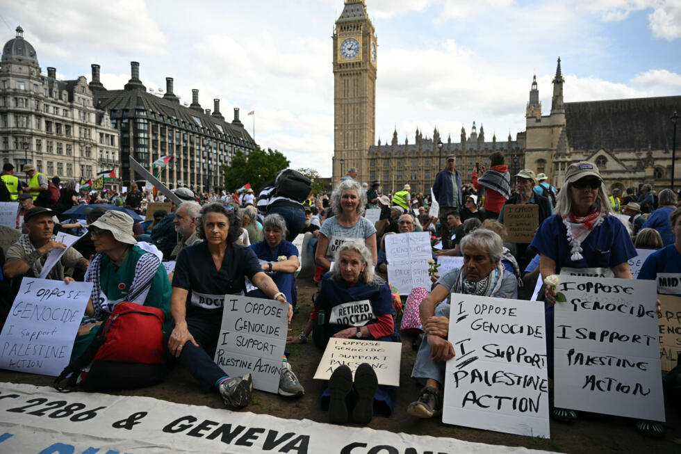 Royaume-Uni : plus de 400 arrestations lors d'un rassemblement de soutien à Palestine Action