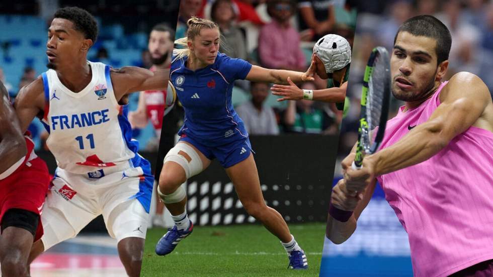 Flop du basket français, les Bleues en quarts au rugby et Alcaraz au top : les infos sport du week-end Flop du basket français, les Bleues en quarts au rugby et Alcaraz au top : les infos sport du week-end