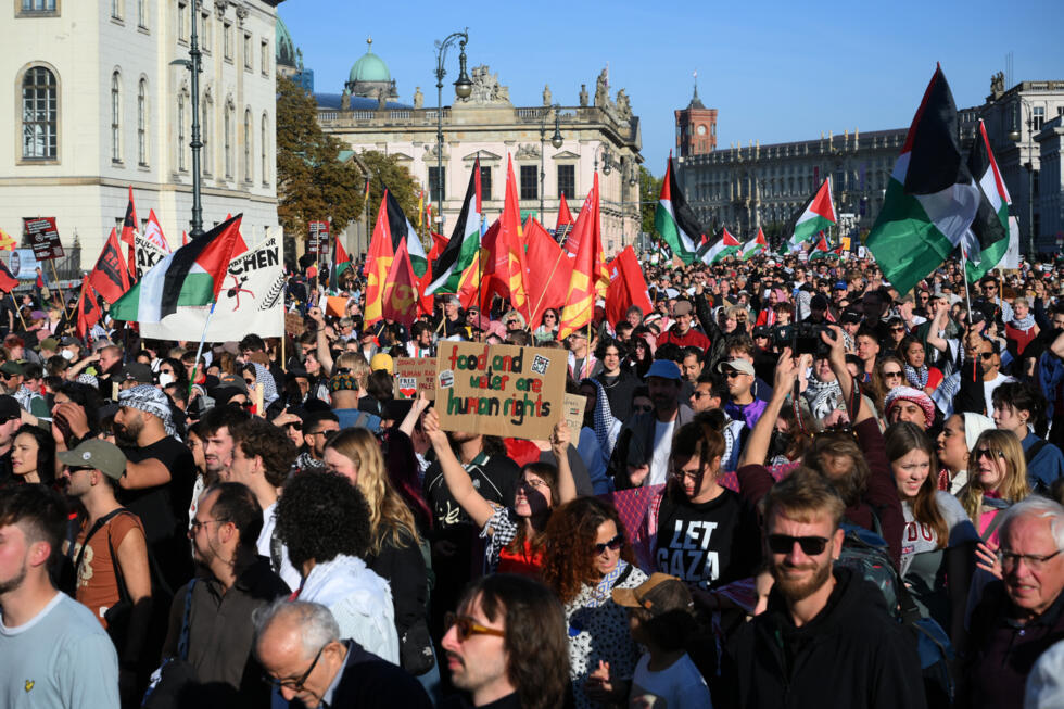 "Montrer que la majorité s'oppose au génocide": manifestation massive à Berlin en soutien à Gaza