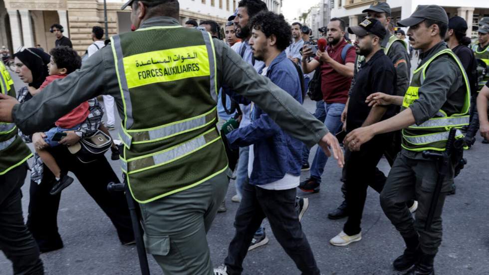 Maroc : plusieurs dizaines de jeunes arrêtés lors de manifestations pour l’éducation et la santé