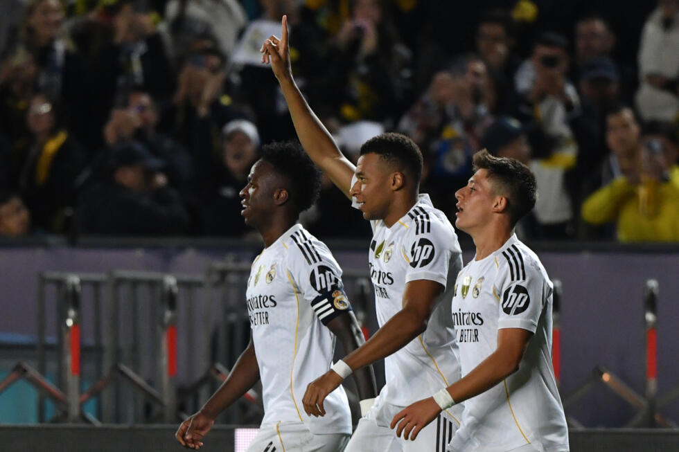 Ligue des champions: Kylian Mbappé porte le Réal Madrid avec un triplé