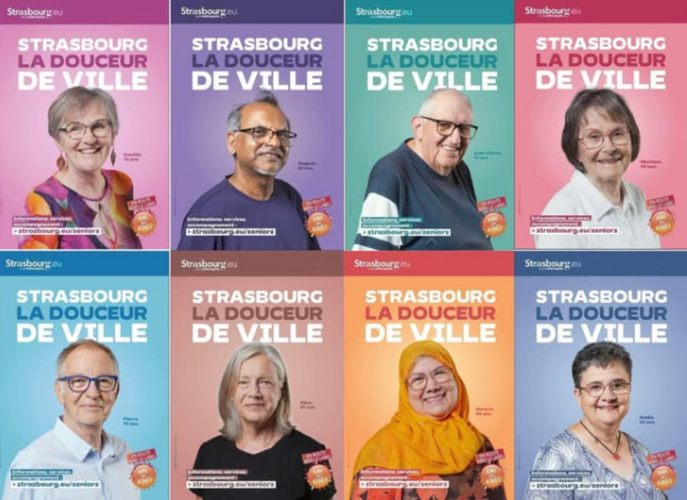 Strasbourg accusée de mettre en avant une femme voilée : une affiche qui manque de contexte