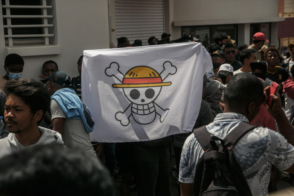 Après sept jours de manifestations à Madagascar, une réunion s'est tenue au palais présidentiel
