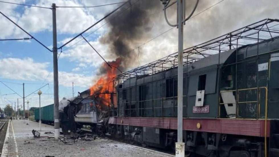 En Ukraine, un drone russe frappe une gare et fait au moins 30 blessés