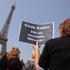 Français détenus en Iran : Téhéran espère la libération "prochaine" de Cécile Kohler et Jacques Paris Français détenus en Iran : Téhéran espère la libération "prochaine" de Cécile Kohler et Jacques Paris