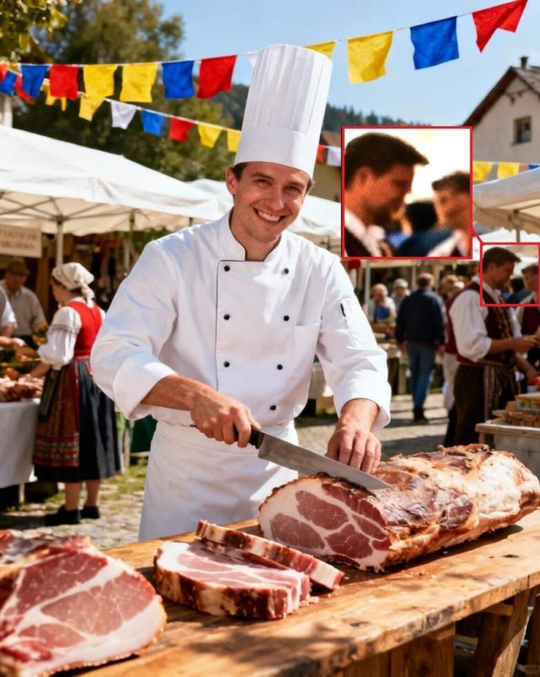 Ces images d’une "fête du cochon" traditionnelle en France sont générées par IA