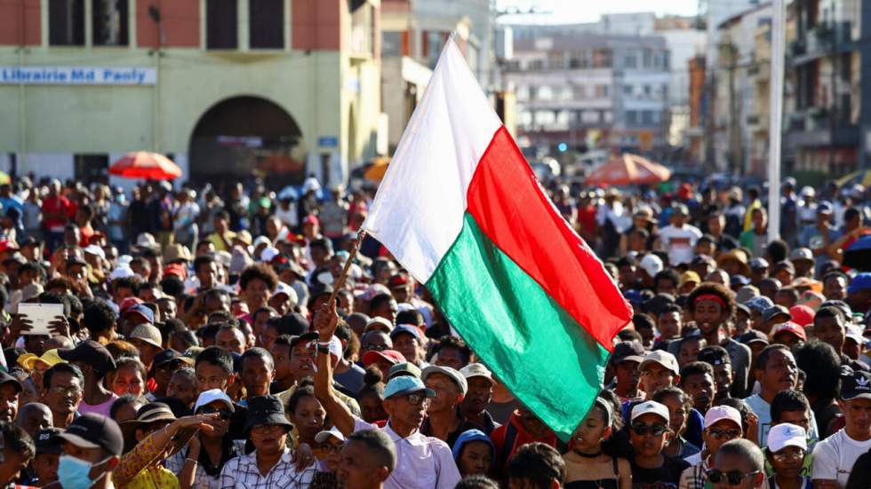 À Madagascar, le président contesté Andry Rajoelina écarte toute démission À Madagascar, le président contesté Andry Rajoelina écarte toute démission