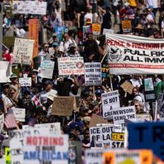 États-Unis : des milliers de rassemblements "No Kings" prévus samedi contre Donald Trump États-Unis : des milliers de rassemblements "No Kings" prévus samedi contre Donald Trump