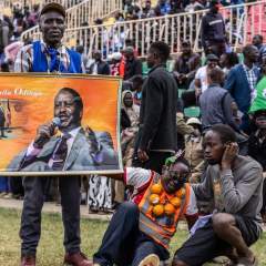 Kenya : funérailles à hauts risques pour l'opposant historique Raila Odinga Kenya : funérailles à hauts risques pour l'opposant historique Raila Odinga