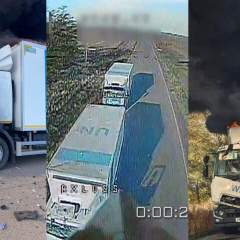 Ukraine : des blogueurs russes publient les images de l'attaque d'un convoi de l’ONU par des drones Ukraine : des blogueurs russes publient les images de l'attaque d'un convoi de l’ONU par des drones