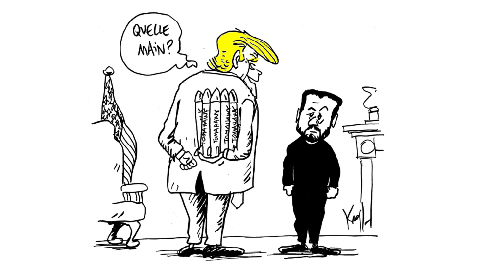 L'actu en dessin : quand Trump souffle le chaud et le froid sur la guerre en Ukraine L'actu en dessin : quand Trump souffle le chaud et le froid sur la guerre en Ukraine