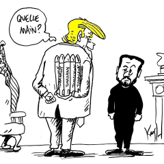 L'actu en dessin : quand Trump souffle le chaud et le froid sur la guerre en Ukraine L'actu en dessin : quand Trump souffle le chaud et le froid sur la guerre en Ukraine
