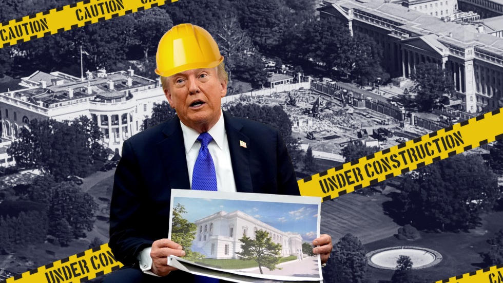 Chantier de la Maison Blanche : Donald Trump fait disparaître 123 ans d'histoire sous des gravats Chantier de la Maison Blanche : Donald Trump fait disparaître 123 ans d'histoire sous des gravats