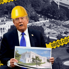 Chantier de la Maison Blanche : Donald Trump fait disparaître 123 ans d'histoire sous des gravats Chantier de la Maison Blanche : Donald Trump fait disparaître 123 ans d'histoire sous des gravats